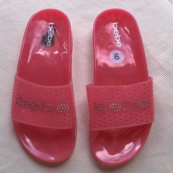 BEBE slip on jelly sandals - Picture 4 of 6